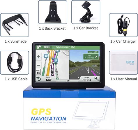 Buy GPS Navigation for car, 7-inch HD 256-8GB Voice Broadcast ...