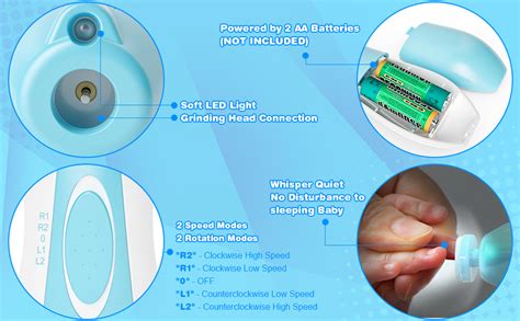 Buy Episkey Baby Healthcare & Grooming Kit, 19 in 1 Baby Electric Nail ...