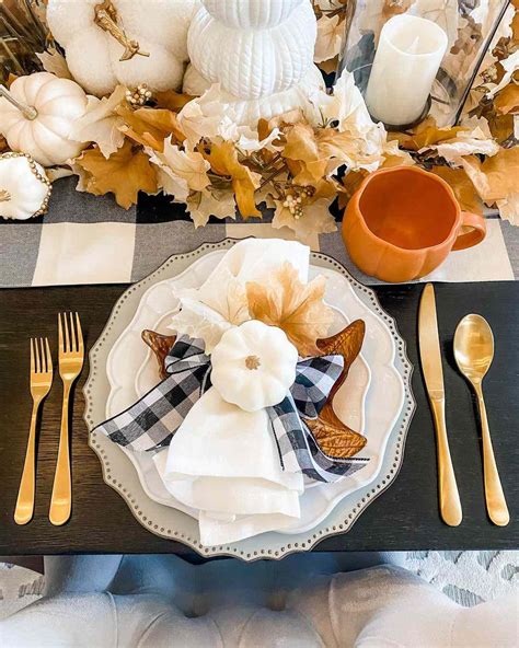 Creative Thanksgiving Place Setting Ideas