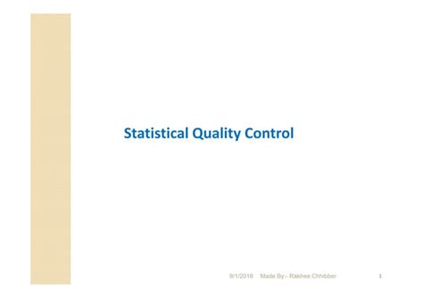 Image result for Statistical Quality Control Tools