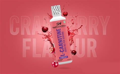 Steadfast Nutrition L-Carnitine 3000mg Liquid Supplement with Vitamin ...