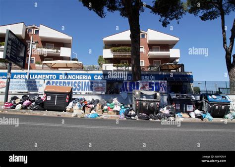 Image result for Rome Garbage Problem
