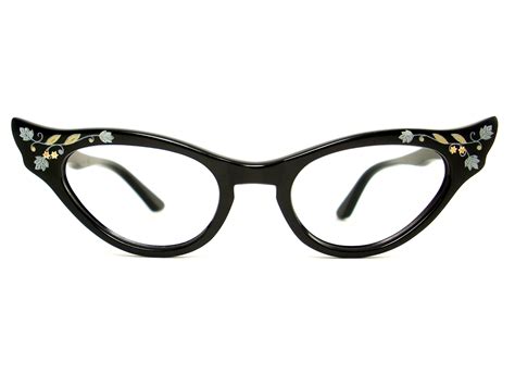 Vintage Eyeglasses Frames Eyewear Sunglasses 50S: VINTAGE CAT EYE ...
