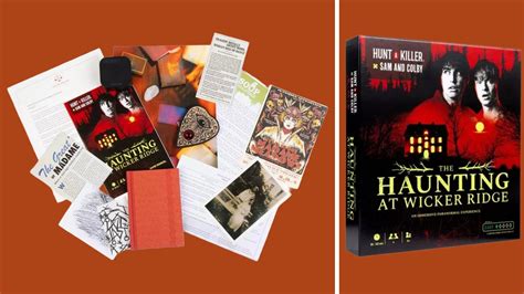 Sam and Colby's Halloween mystery board game, The Haunting at Wicker ...