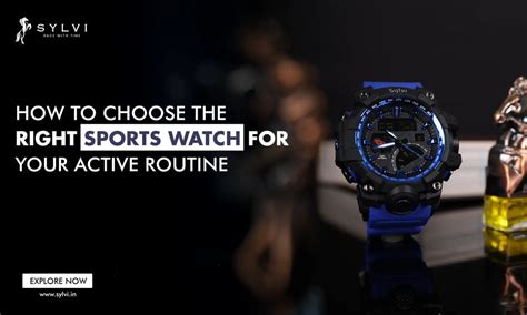How to Choose the Right Sports Watch for Your Active Routine – Sylvi