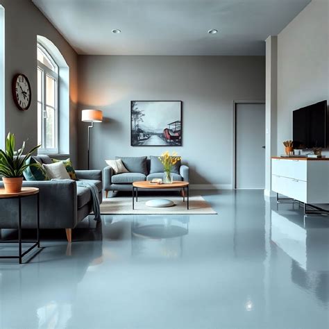 20 Indoor Concrete Floor Paint Ideas You Can Consider