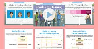 KS2 Adjectives [Teacher-Made Resources for KS2 Students]