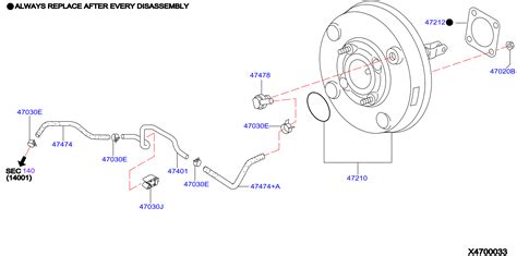 Nissan Versa Brake Vacuum Hose - 47401-1HK3A | Murfreesboro Nissan, MURFREESBORO TN