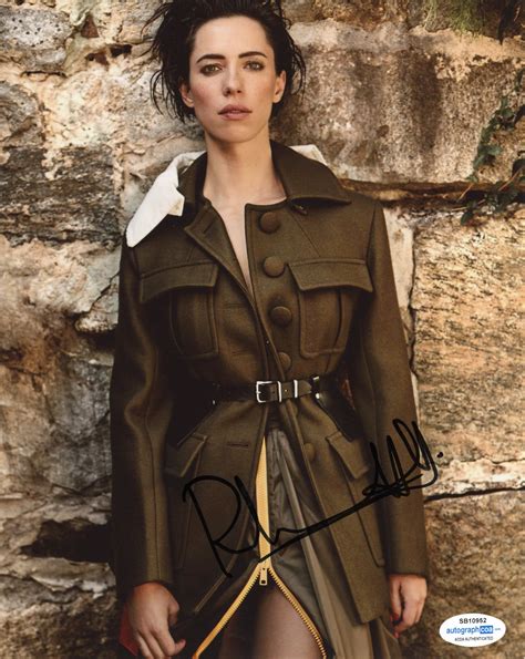Rebecca Hall Sexy Signed Autograph 8x10 Photo ACOA | Outlaw Hobbies Authentic Autographs