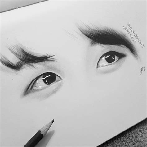 jungkook eyes drawing