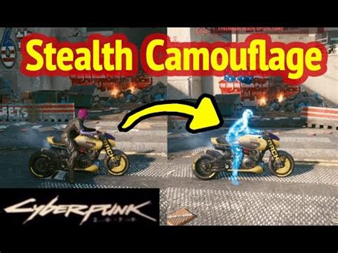 Legendary Optical Camo in Cyberpunk 2077: Metal Gear Solid Stealth ...