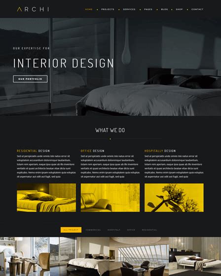 archi v3 8 1 interior design wordpress theme