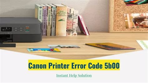 Canon Printer Error Code 5B00 的图像结果
