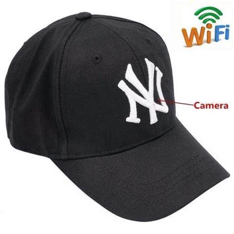 SAFETYNET 1080P HD Wifi Cap DVR Wearable Mini DVs Wireless Network ...