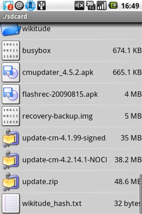 AndroZip File Manager Features 的图像结果