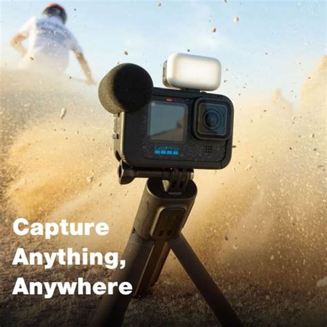 GoPro HERO12 Creator Edition - Volta Media Mod Light Sports and Action ...