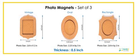 IVEI DIY MDF Wood Sheet Craft Magnet - Plain MDF Fridge Magnet Blanks ...