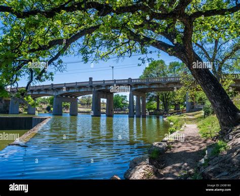 San Angelo River Walk, San Angelo, Texas Stock Photo - Alamy