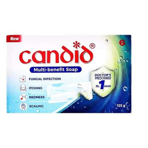 Buy CANDID MULTI BENEFIT SOAP | FOR FUNGAL INFECTION | BOX | 75 GM ...