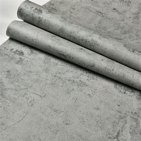 Buy Concrete Cement Wallpaper Peel and Stick Wallpaper Wall Paper ...