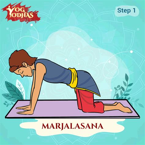 Yoga Poses - Marjalasana - Tinkle