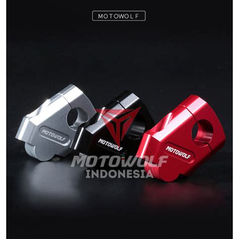 Promo Raiser Stang Motor Universal CNC Alumunium Motowolf MDL 3517 ...