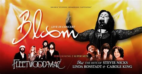 (10 TIX LEFT) Bloom sings Fleetwood Mac ,Stevie Nicks, Carole King ...