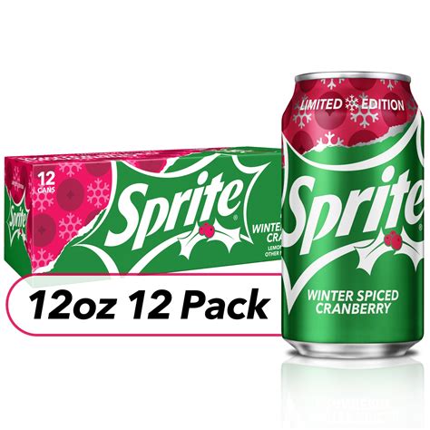 Sprite Winter Spiced Cranberry Soda 12 ct; 12 fl oz | Shipt