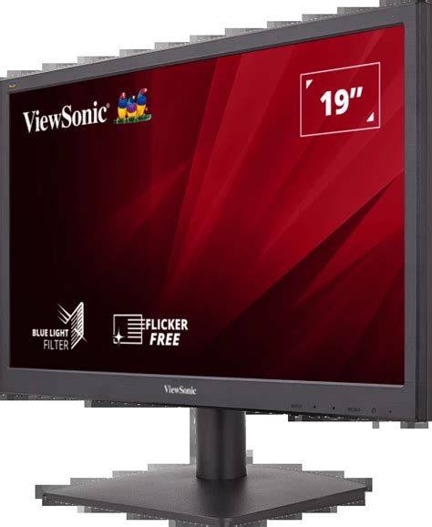 ViewSonic VA1903H-2 19” (48.26 cm)1366x768 Home and Office Monitor ...