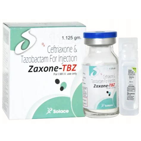 Zaxone-TBZ 1.125 gm Injection 1's | Uses, Side Effects, Price | Apollo ...