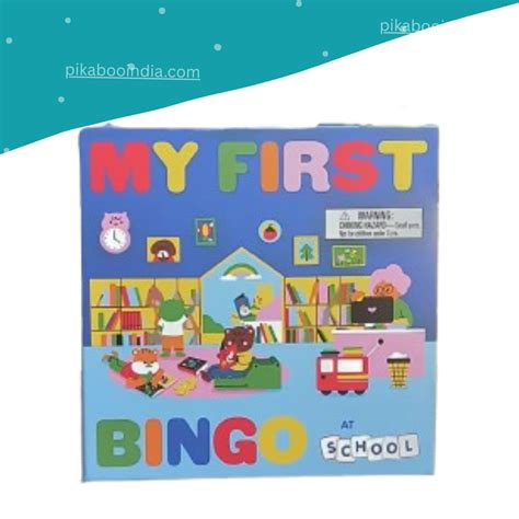 My First Bingo At School – PiK A BOO