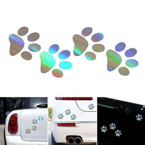 Cute Car Stickers Funnny Cat Paw Print Dog Paw Print India | Ubuy