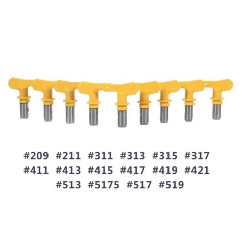 Airless Spray Gun Tips Nozzle for Paint Sprayer Tool | Ubuy India