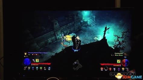 PS4《暗黑破坏神3：终极邪恶版》试玩演示屏摄_3DM单机