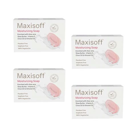 Buy MAXISOFT SKIN LIGHTENING SOAP 75 GM | MILK CREAM, MULBERRY & SHEA ...