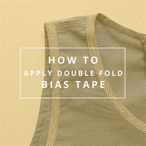 Double Fold Bias Tape