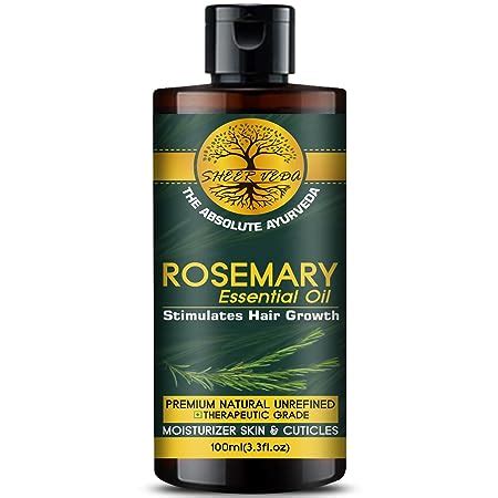 Sheer Veda Rosemary Essential Oil (100 ml (Pack of 1)) : Amazon.in: Beauty