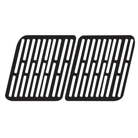 Heavy Duty BBQ Parts 13.875-in x 27.125-in Rectangle Porcelain-coated ...