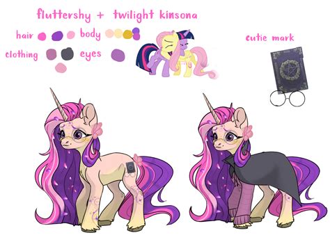 [MLP Custom] Twilight and Fluttershy Kinsona by Misty-Periwinkle on DeviantArt
