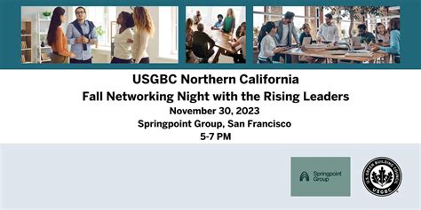 USGBC NCC: Fall Networking Night with the Rising Leaders, Springpoint ...