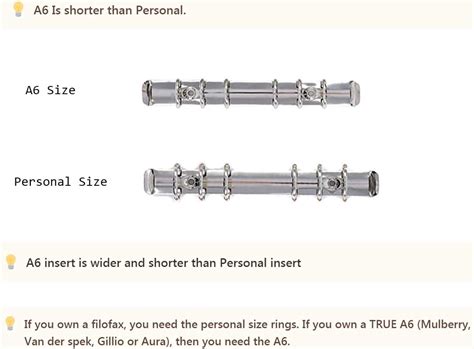 Buy Moterm 2 Pieces 6-Hole Ring Binder Mechanisms Replacement Kit for ...