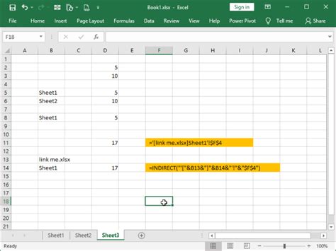 Image result for Indirect Function Excel Examples