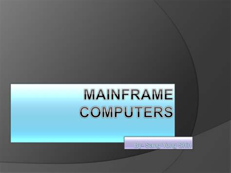 Image result for Mainframe Computer Parts