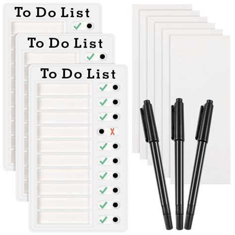 Buy 3 Pcs RV Checklist Board RV Checklist Chore Chart Planner Memo ...