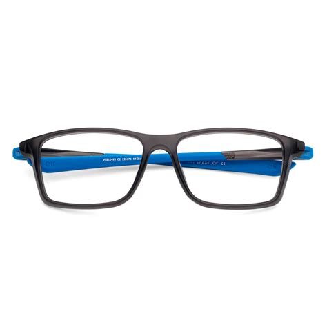 Buy Grey Transparent Sky Blue Full Rim Rectangle Lenskart Air Online ...