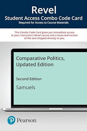 Buy Revel for Comparative Politics, Updated Edition - Combo Access Card ...