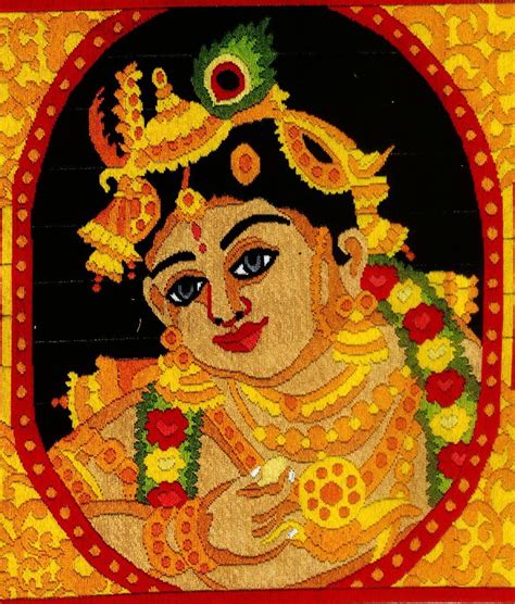 Anchor Stitch Kit - Tanjore Painting,Canvas : Amazon.in: Home & Kitchen