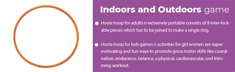 Toy Cloud Octa Hula Hoop - Versatile 4-Size Adjustable Exercise Ring ...