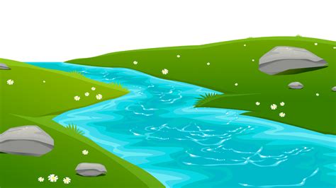 River Flow Clip Art