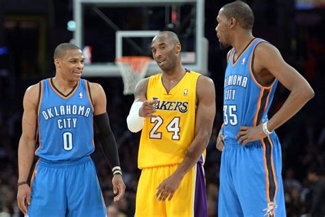 Oklahoma City Thunder v Los Angeles Lakers Background